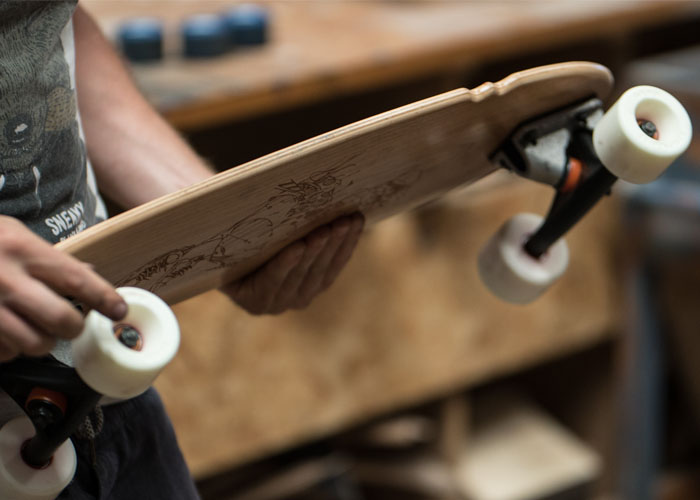Platine de skateboard en érable 100 % canadienne de haute qualité